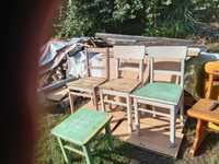 krzesla kuchenne z okresu prl-u