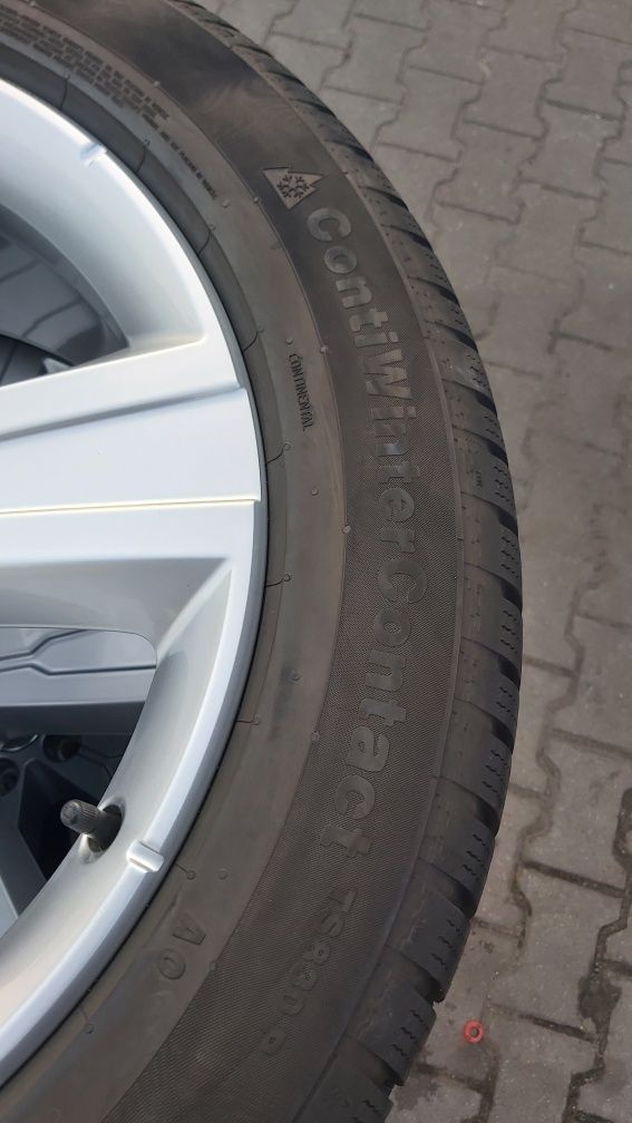 AUDI Q7 4M FELGI KOLA 255/50R20 Continental zima