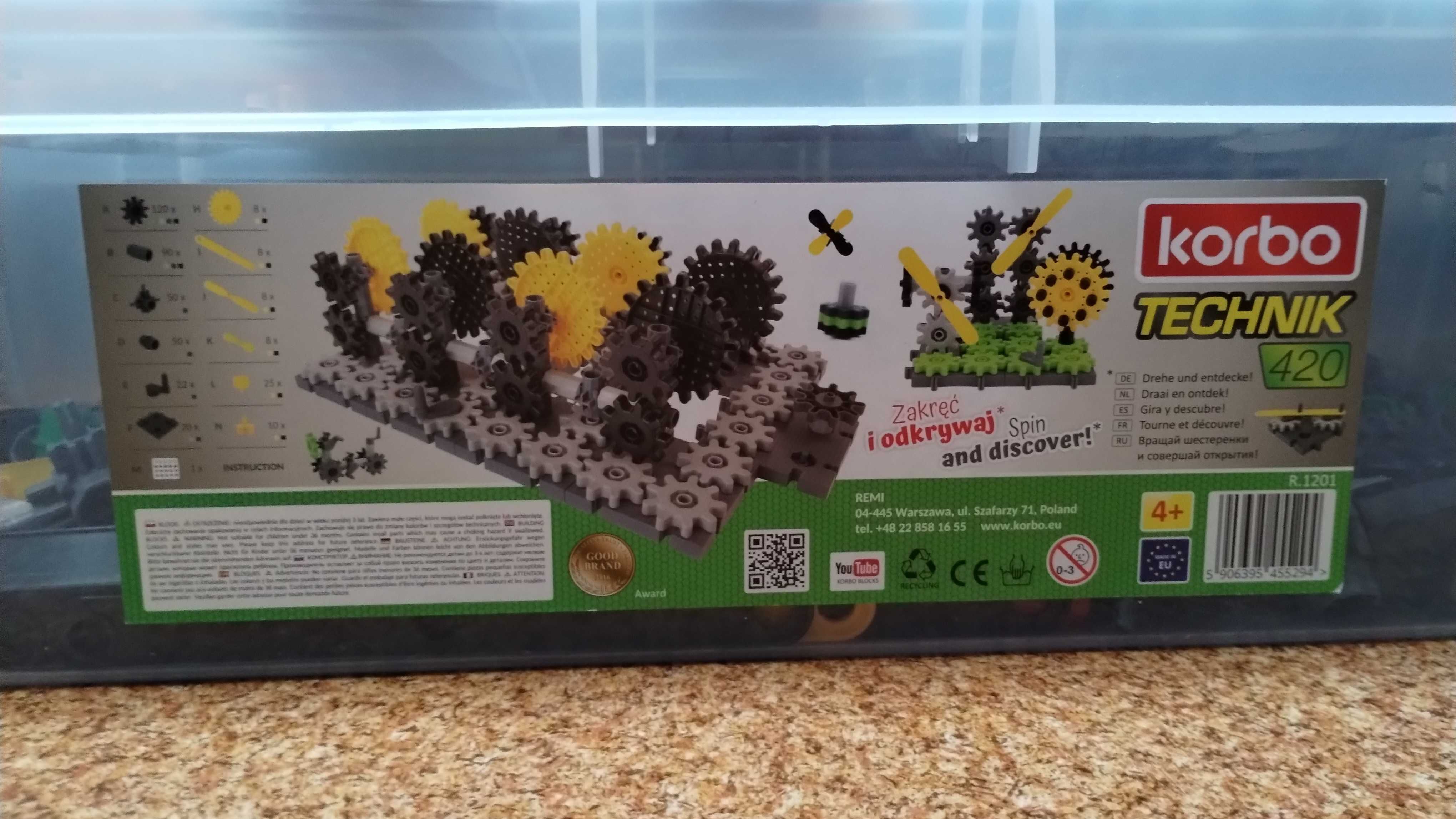 Zestaw klocków korbo Technik MEGA