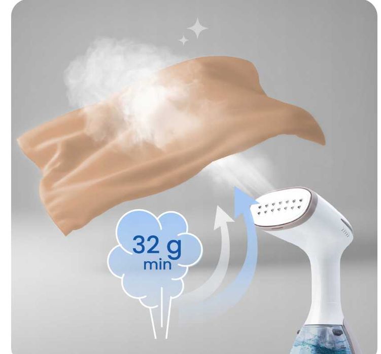 Parownica do ubrań 1500W Steamer Żelazko parowe regulacja pary 32g/min