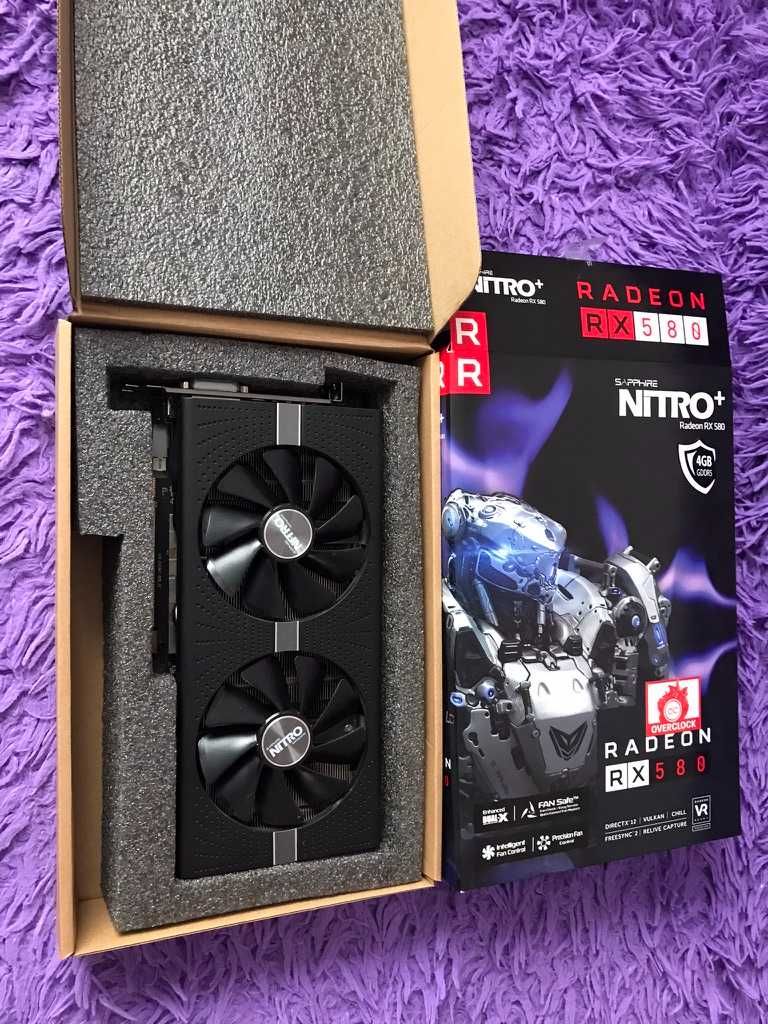 Radeon RX580 Saphire Nitro+ 4GB