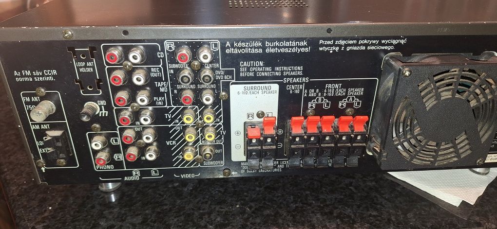 Amplificador som technics