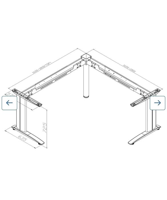 Nowe narożne biurko