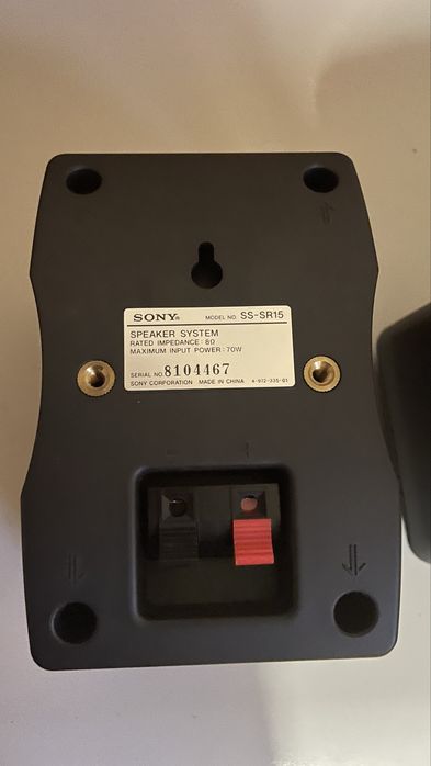 Conjunto coluas Sony