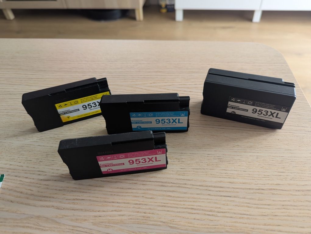 Zestaw tuszy HP 953XL nowy