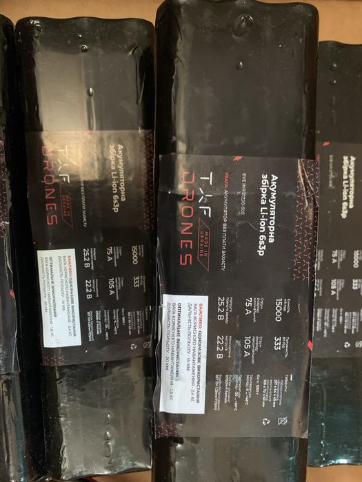 Акумуляторна збірка Li-ion 6s3p нова