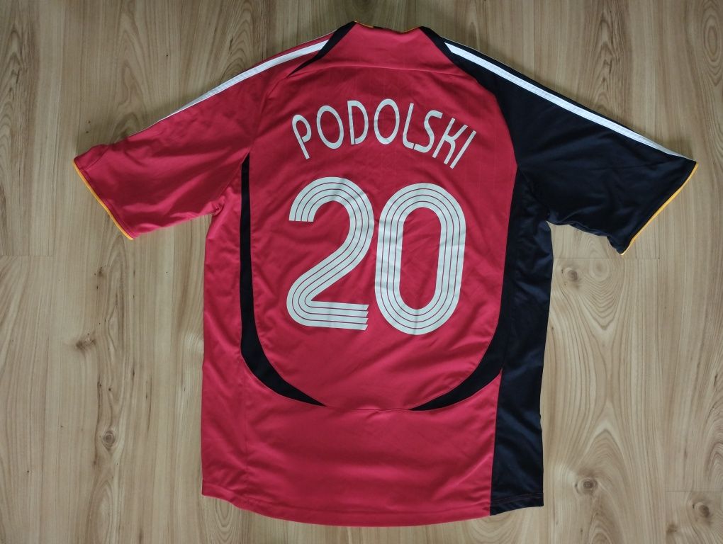 Koszulka Adidas L Niemcy Podolski Germany 2006/08 Jersey