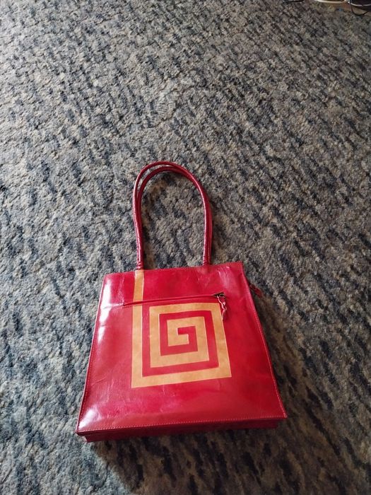 Torebka skórzana damska indyjska