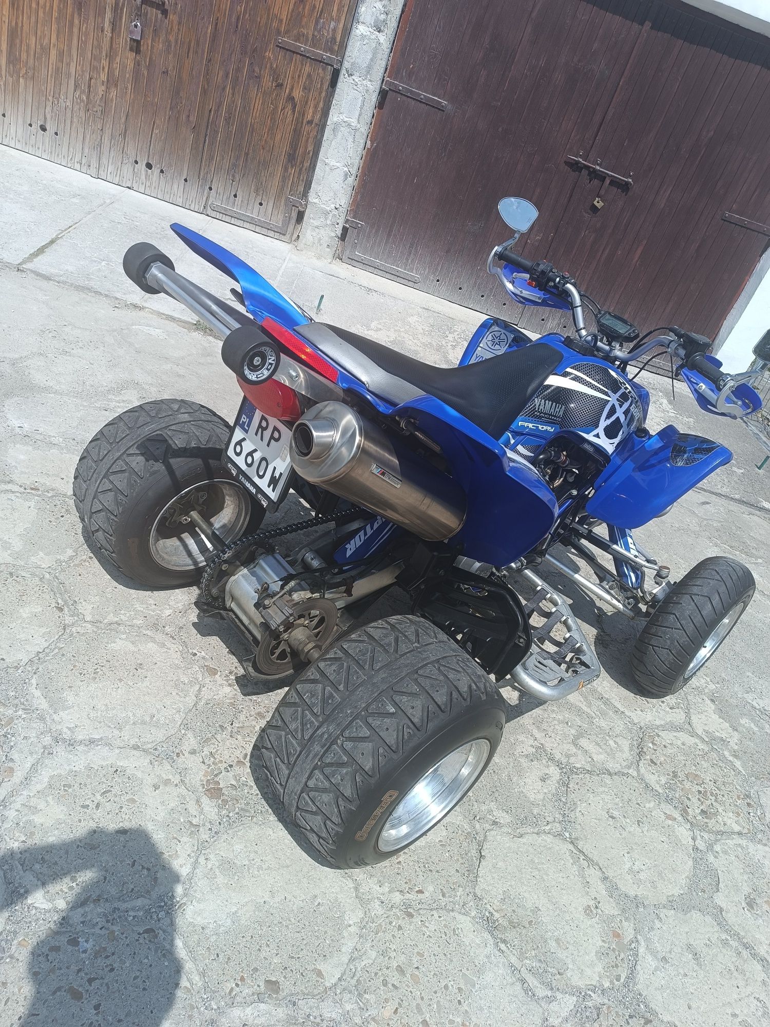 Yamaha Raptor 660r, doinwestowana