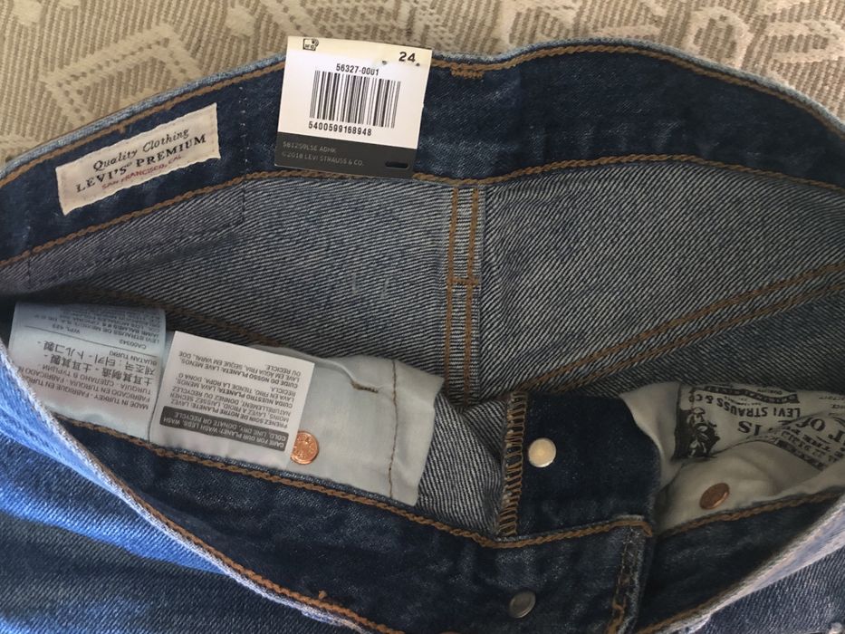 Calcoes Levi’s 501 novos , W24