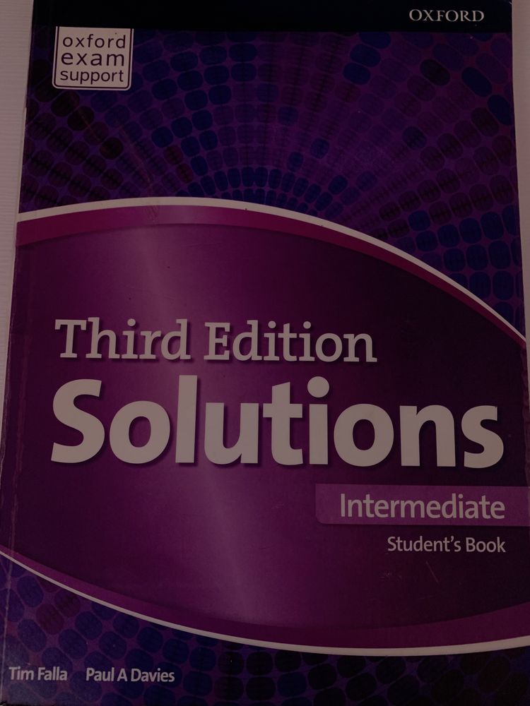 Third edition solutions. Intermediate student’s book. Книга з англ