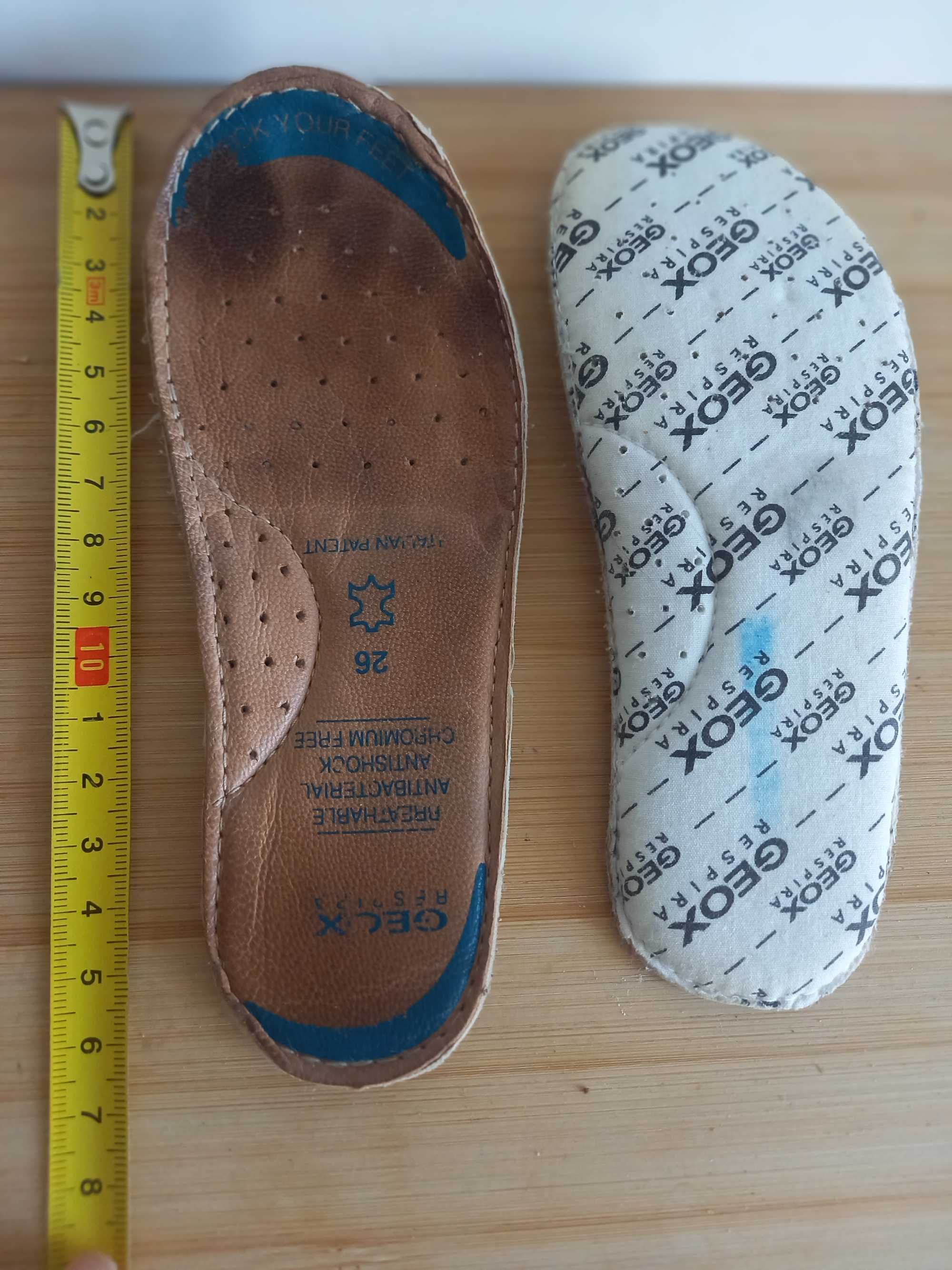 GEOX, buty za kostkę z zamkiem, wkladka 16,5 cm