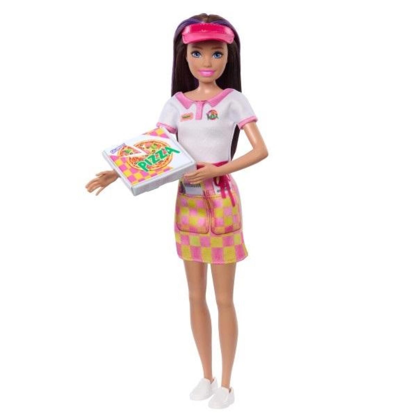 Barbie Skipper Pierwsza praca Dostawczyni pizzy pudełko,317x104 mm