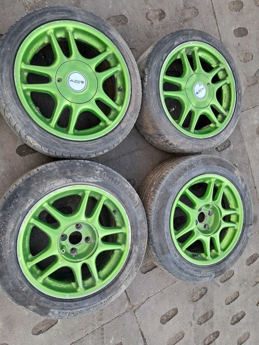 Alufelgi AZEV 16 Rozstaw 4x100 Passat B3 Golf II Kadett Łezka i inne