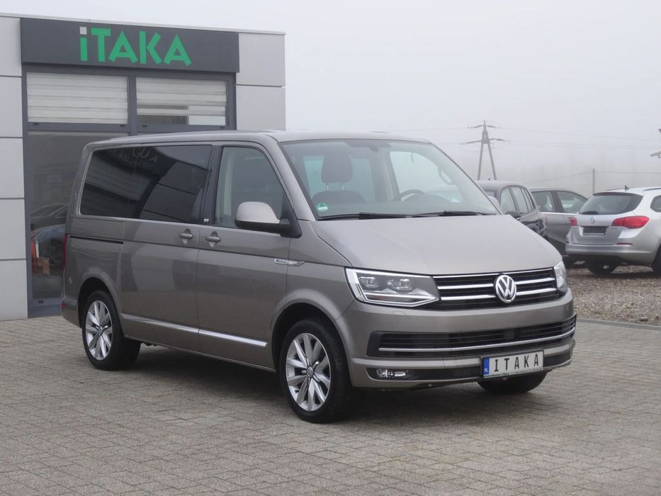 Volkswagen Multivan 2.0TDI 150KM SX6 BULLI Xenony! DSG Serwis! Opłacony!