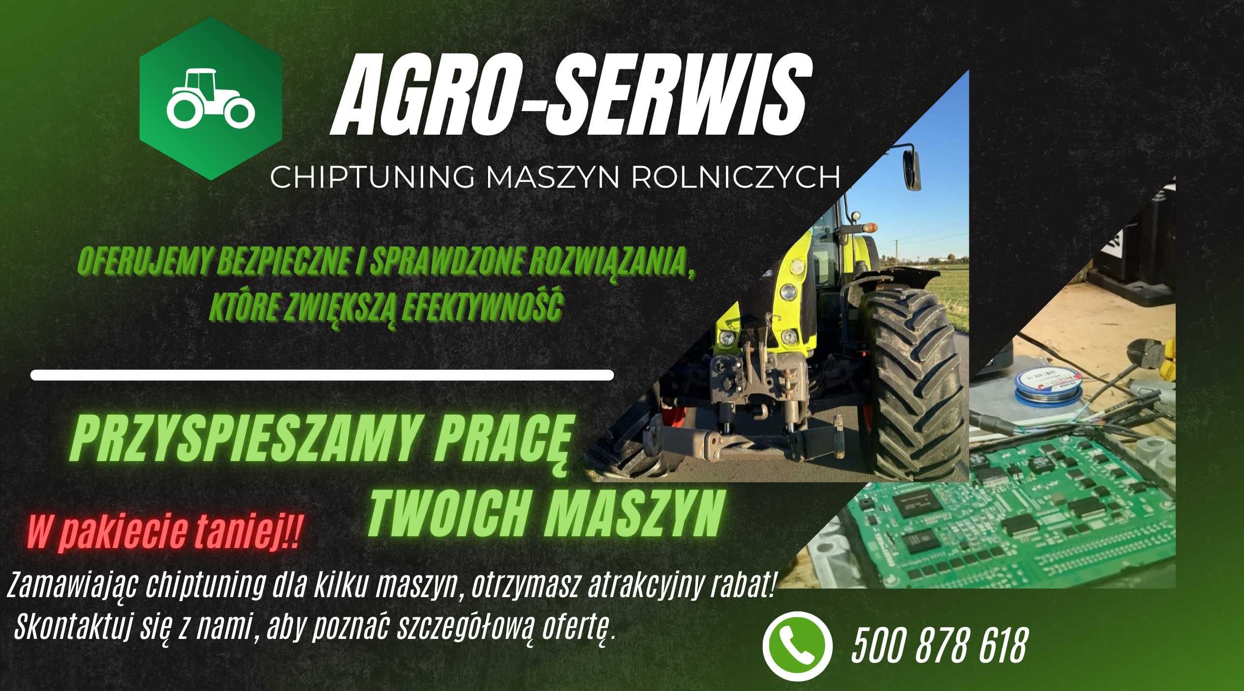 CHIP TUNING Maszyn Rolniczych, Budowlanych ADBLUE, DPF, EGR