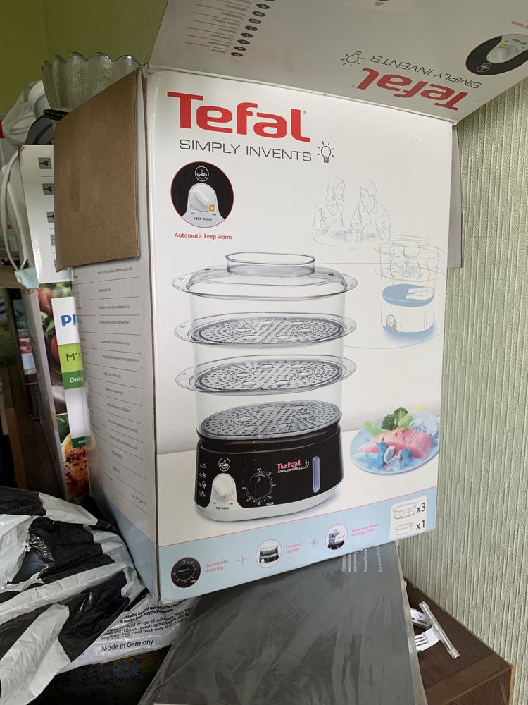 Пароварка трехъярусная  Tefal series 07