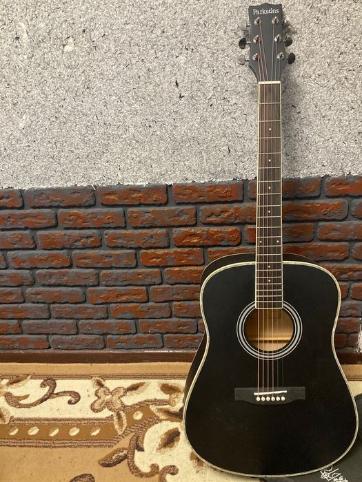 Акустична гітара PARKSONS JB4111C (Black) в чохлі(абсолютно нова)