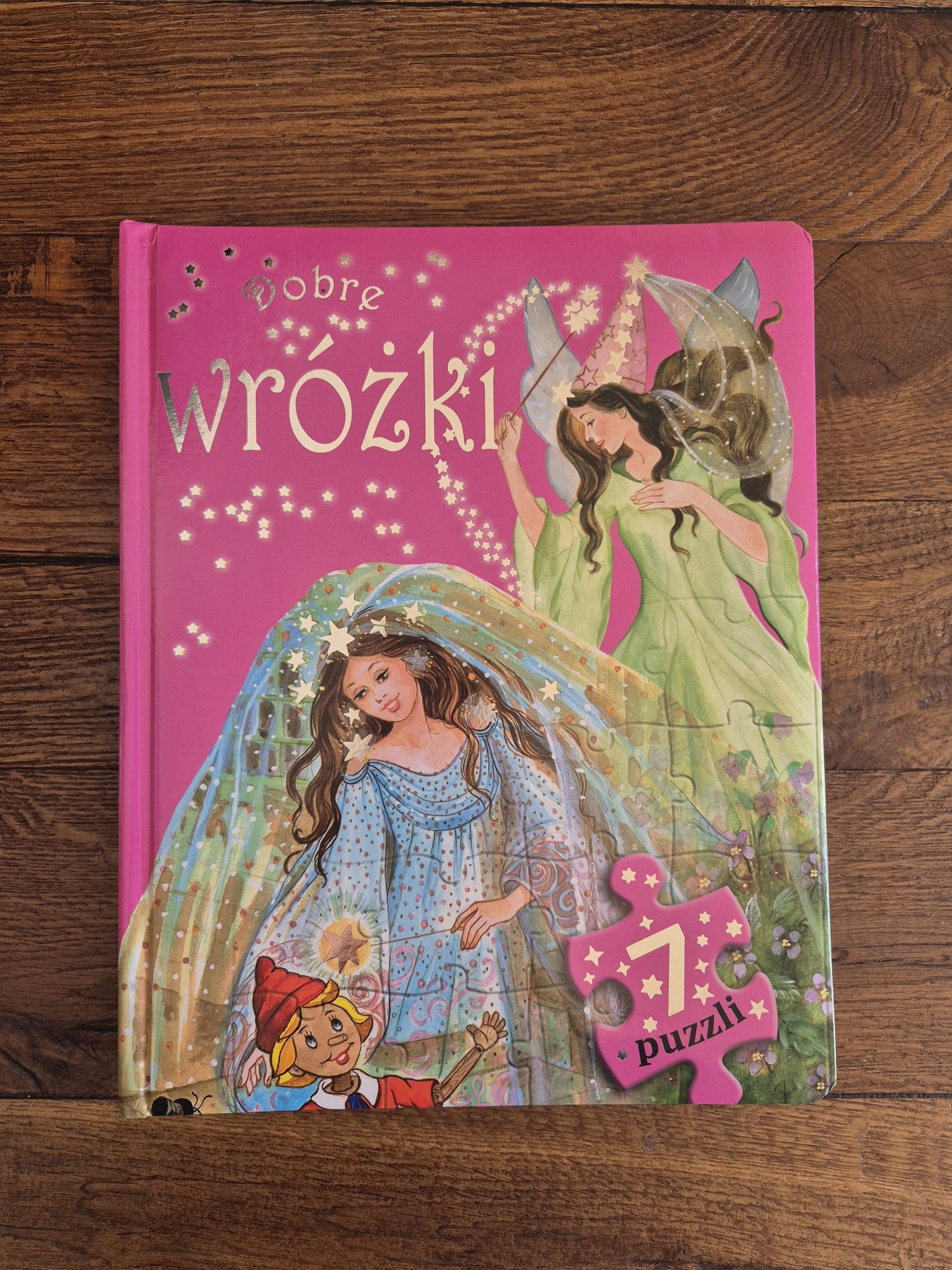 Dobre wróżki książka z puzzlami