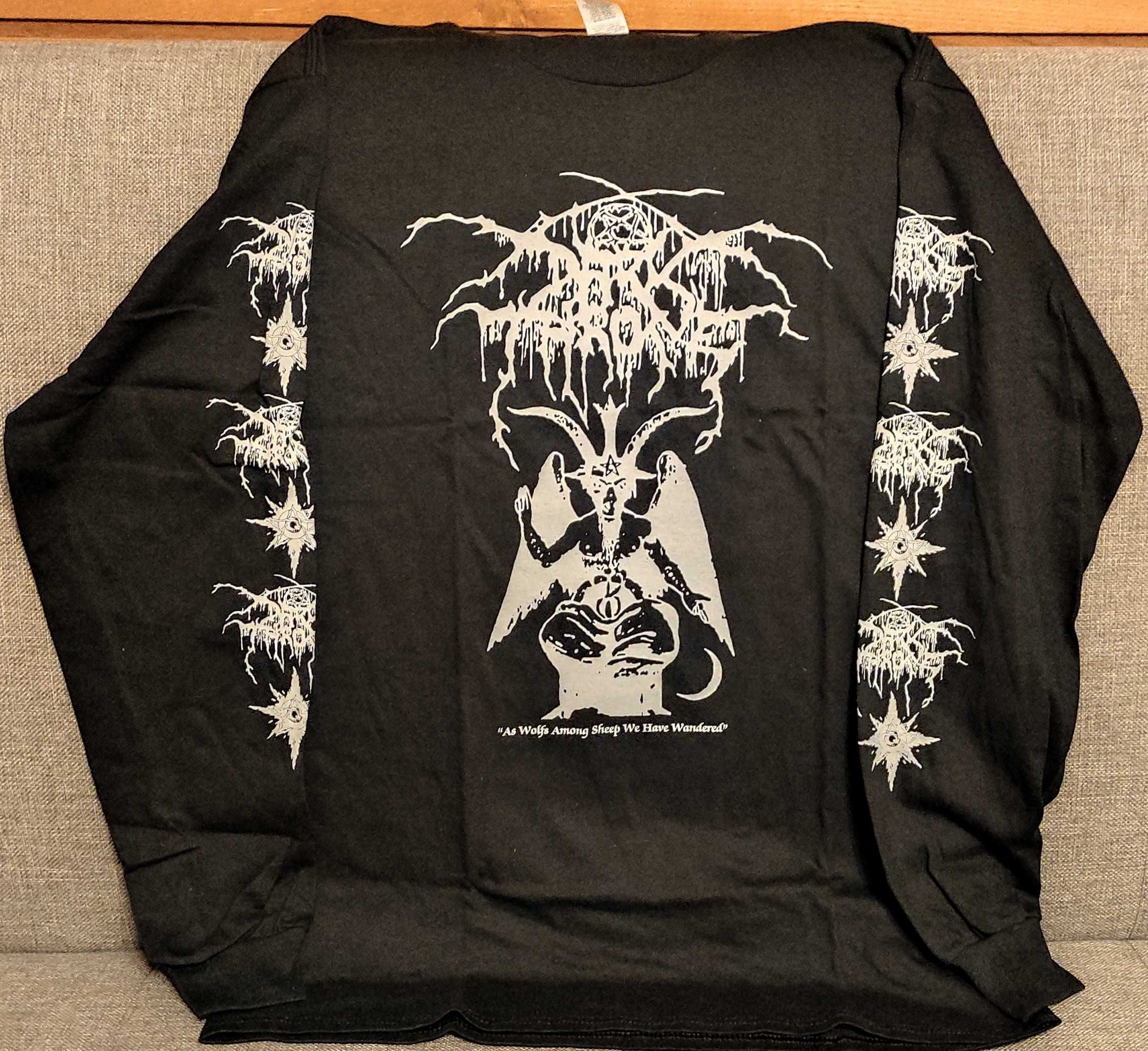 Darkthrone Soulside Journey Baphomet Longsleeve Gildan L Emperor