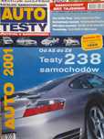 Katalog AUTO TESTY 2001 od Alfa Romeo, VW, Fiat, Saab Volvo + płyta CD