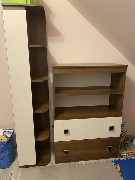 Komoda regał komplet