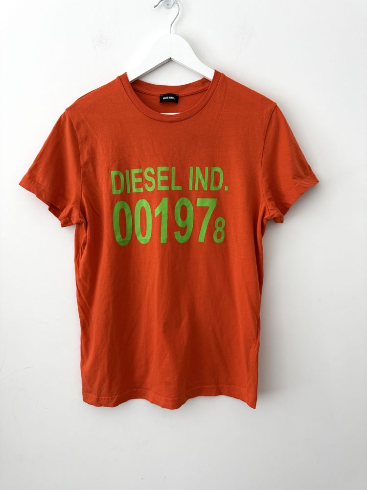 Diesel bawełniany T-shirt