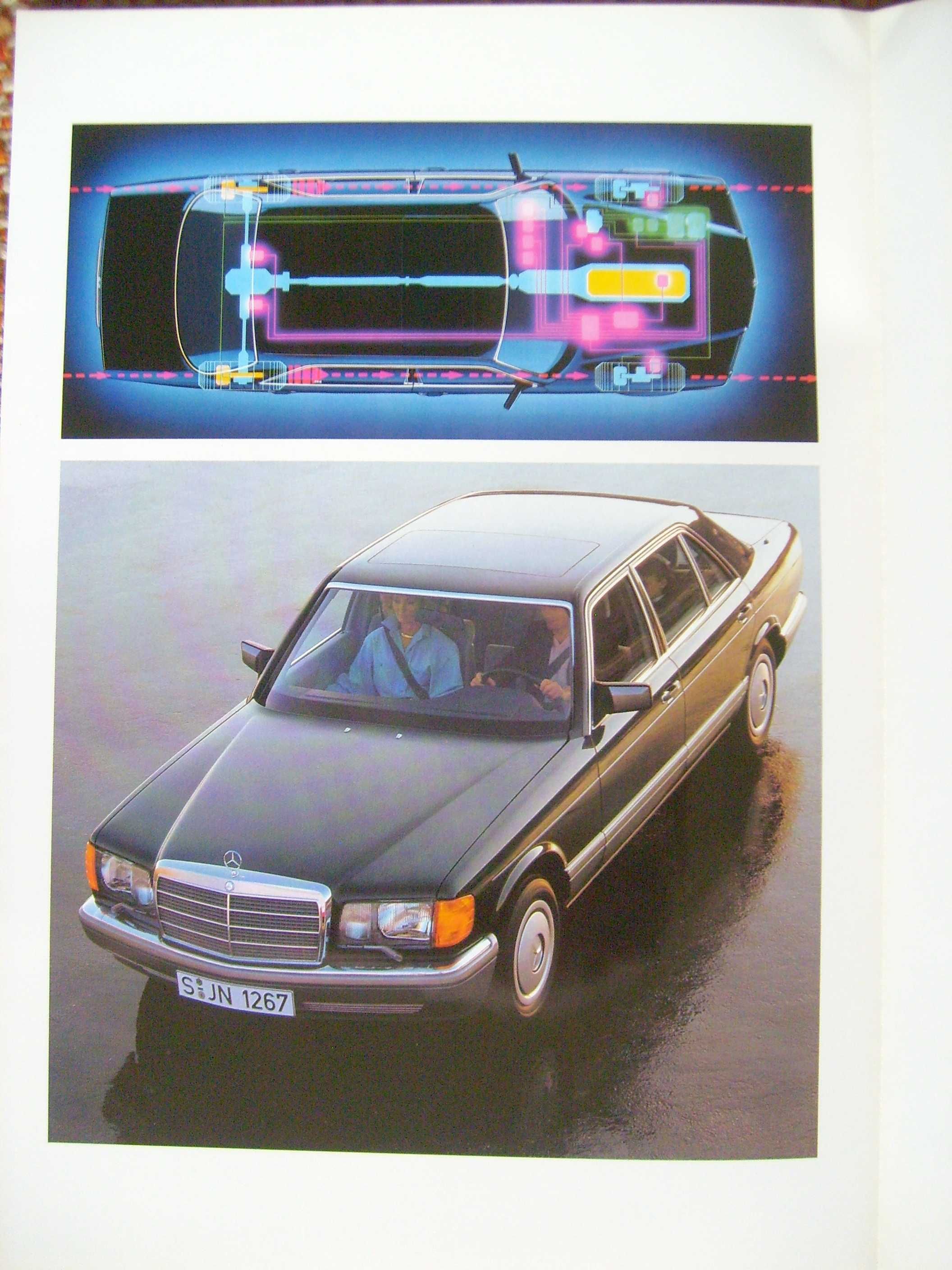 MERCEDES W126 S-Klasse 1990 / 260 SE - 560 SEL / * prospekt 44 strony