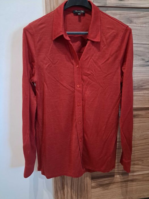 Koszula damska Massimo Dutti, lyocell i wełna, r. S