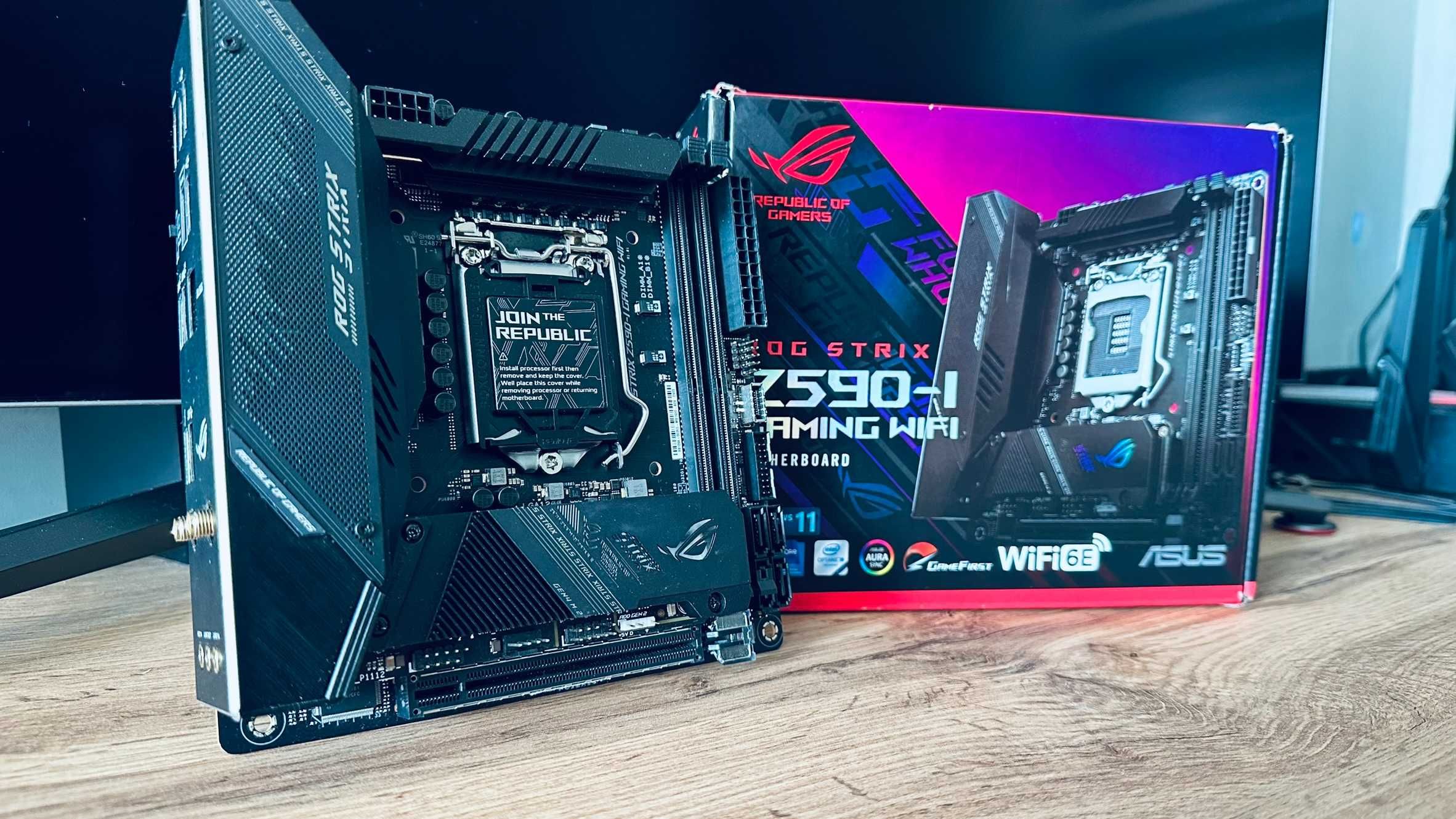 ASUS ROG STRIX Z590-I GAMING Wi-Fi 6E 2,5 GbE płyta główna mini-ITX