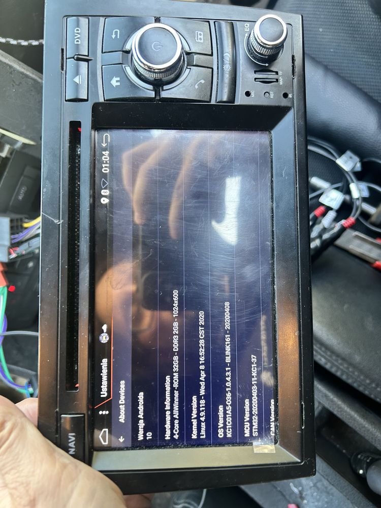 Radio 2Din Android Audi A4 B6 B7 S4 RS4 Seat Exeo