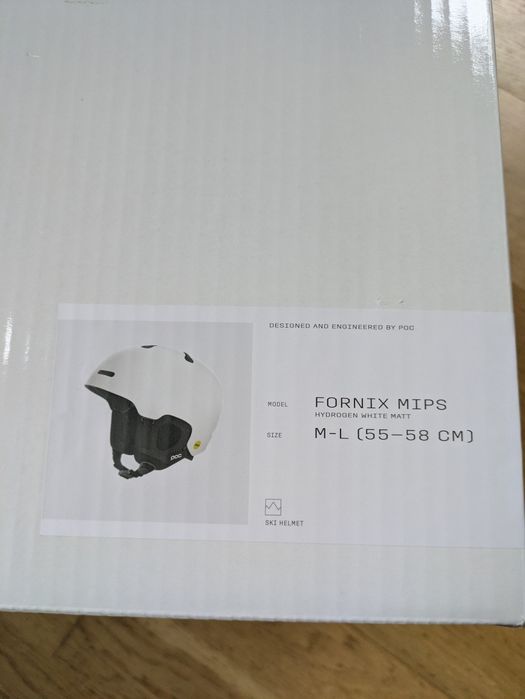 POC Fornix MIPS 55 58 M L Hydrogen White kask narciarski snowboardowy