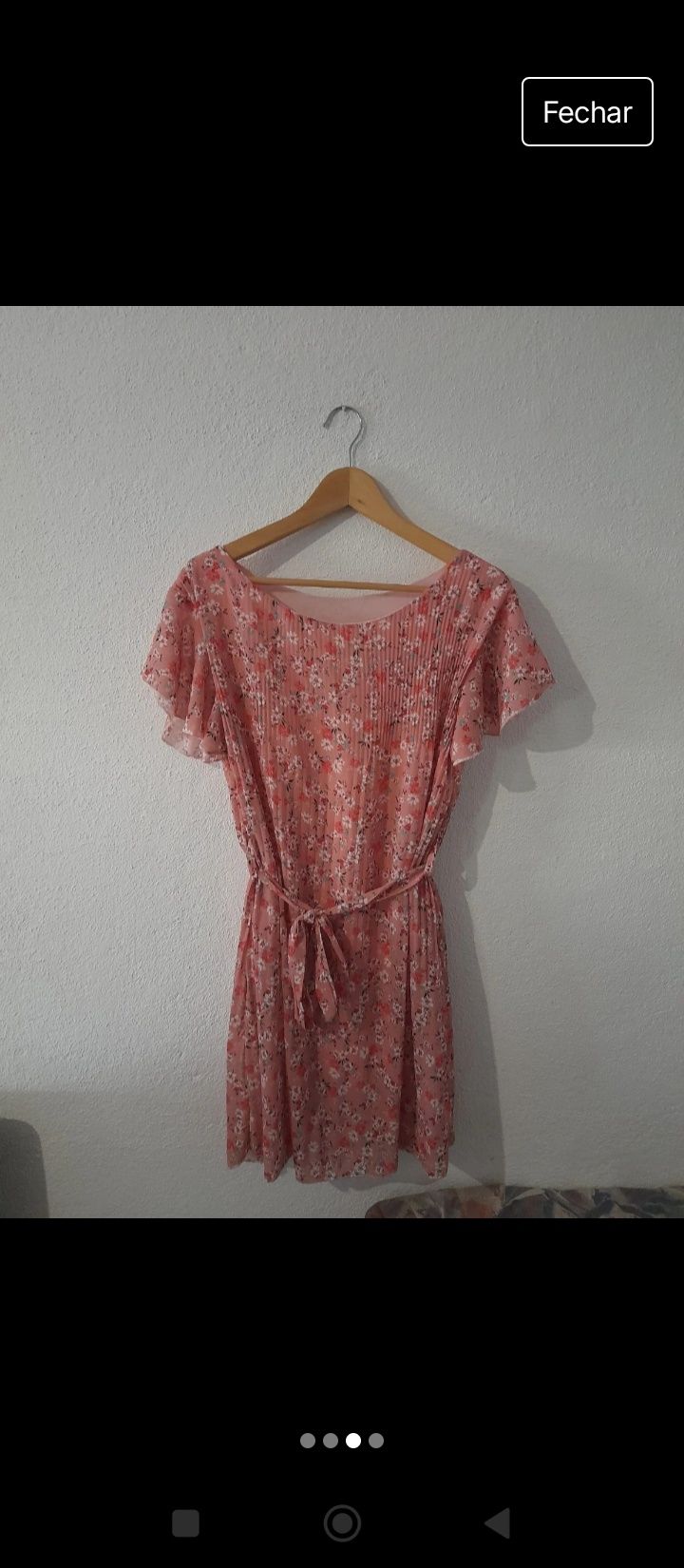 Vestido Floral Tamanho S