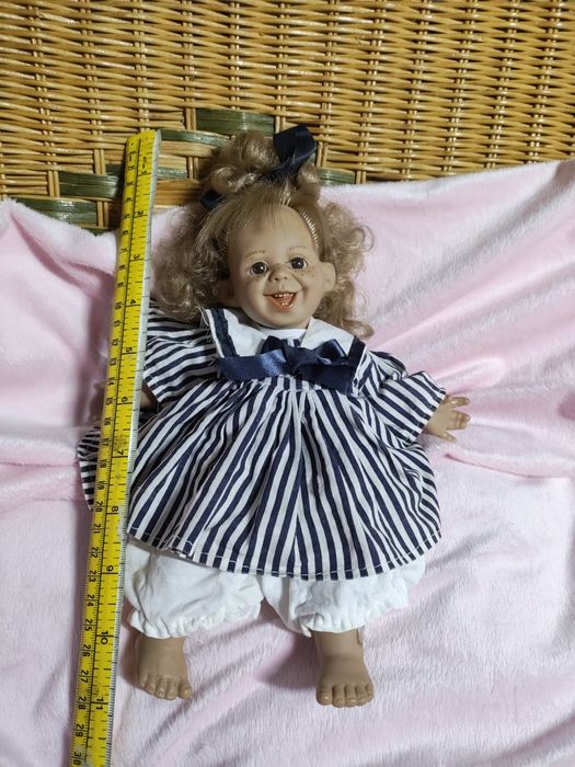 Lalka Retro Minka kolekcjonerska winilowa Stara