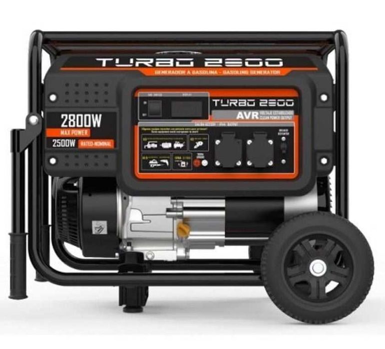 ГенераторGENERGY TURBO 2800, 2,8кВт,  100% МІДЬ. ІСПАНІЯ