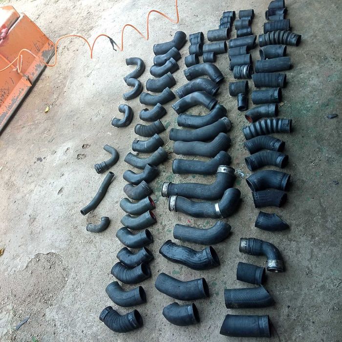 Tubos usados para Intercooler, curvas, uniões etc
