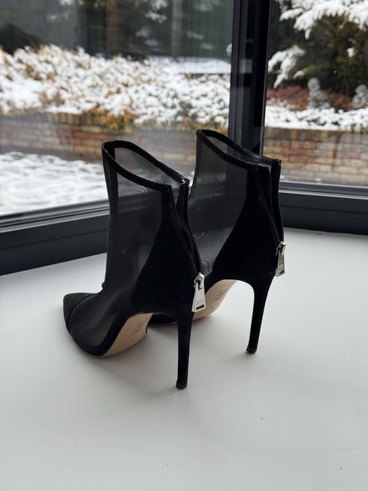 Ботильони Zara на пів прозорі