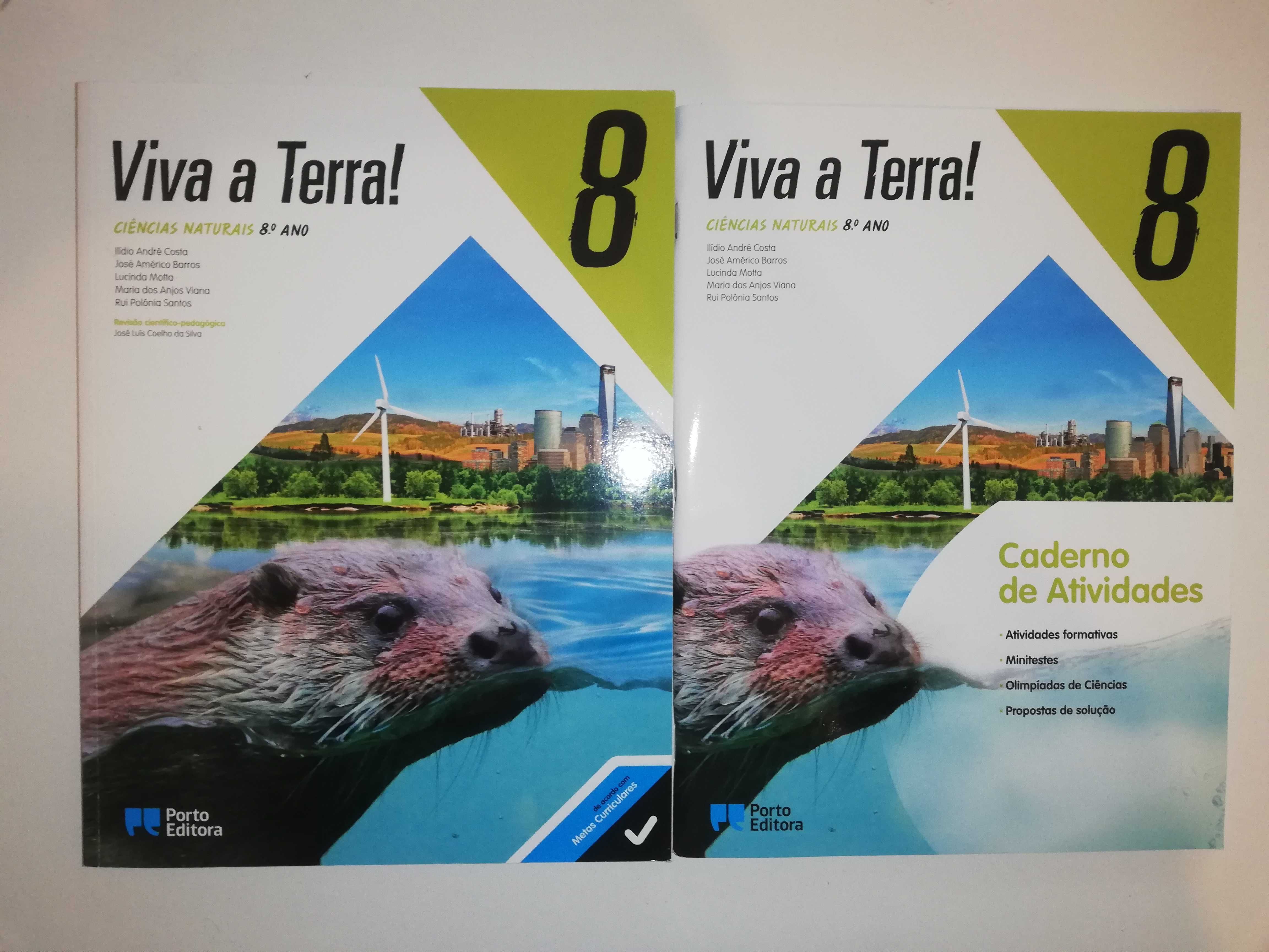 Viva A Terra! Ciências Naturais - 8.º Ano (novo) + Caderno