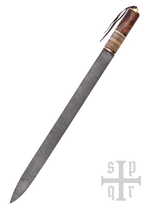 Wikiński saks z ostrzem ze stali damasceńskiej, Birka