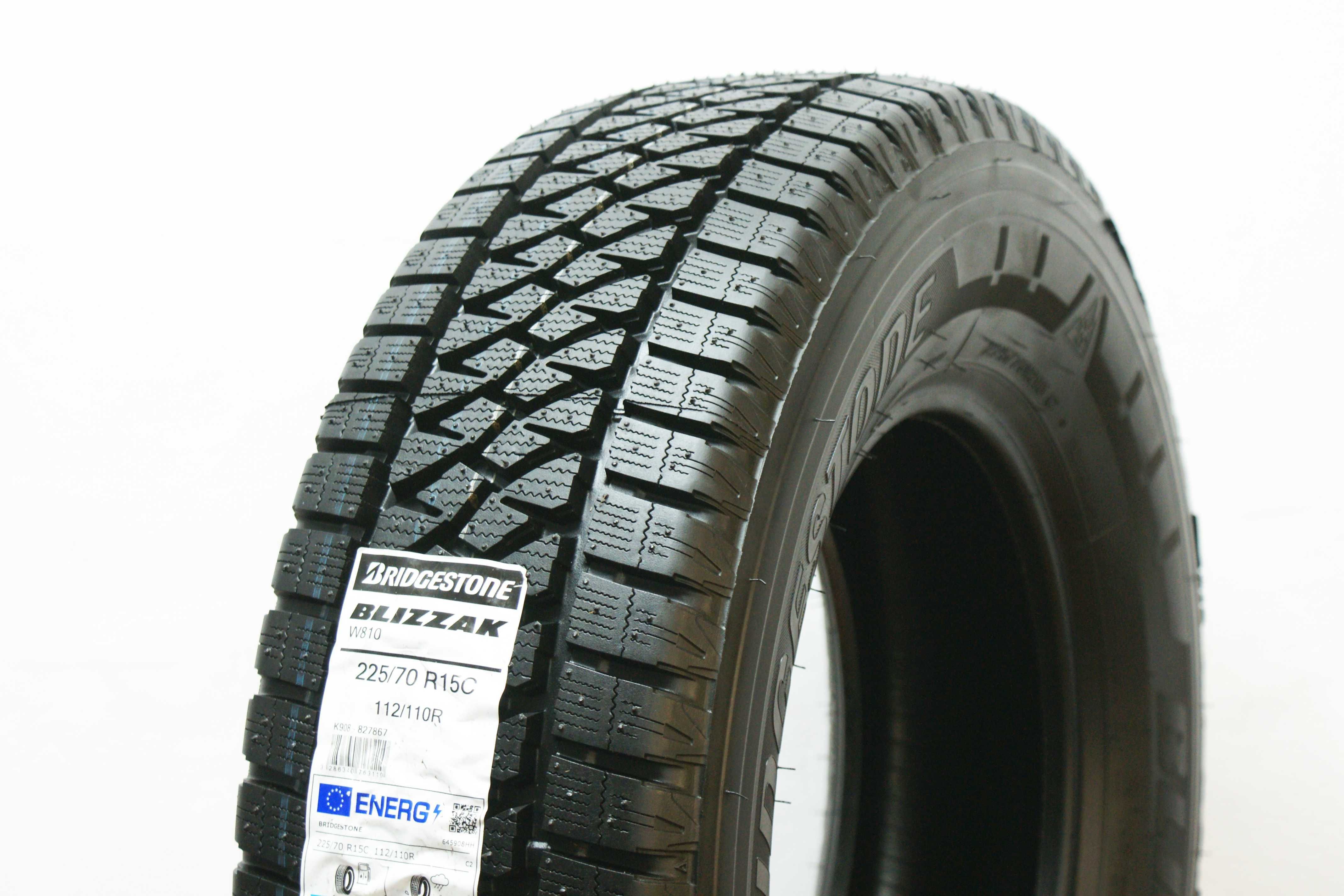 2x BRIDGESTONE 225/70R15C 112R Blizzak W810 NOWE
