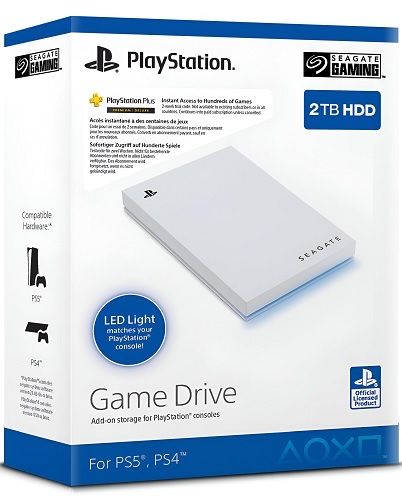Seagate dysk zewnętrzny PS4, PS5 game drive 2TB nowy okazja!