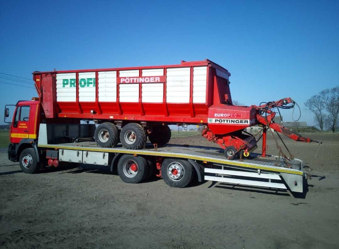 Pomoc Drogowa auto laweta transport maszyn ciągników rolniczych