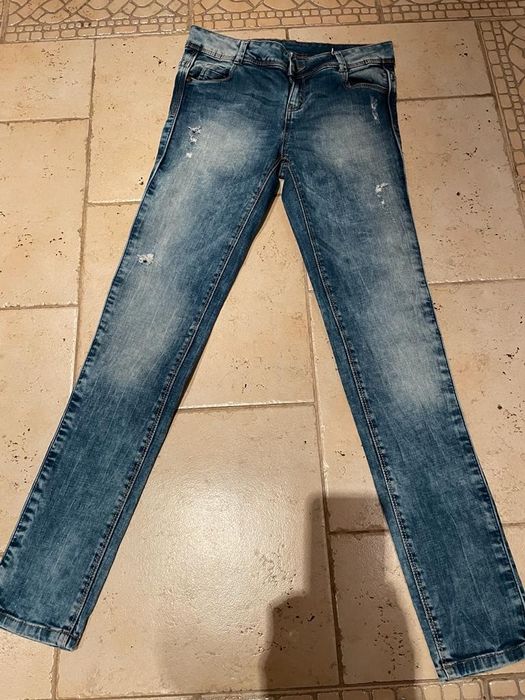 Spodnie, jeansy dla chłopca r 158