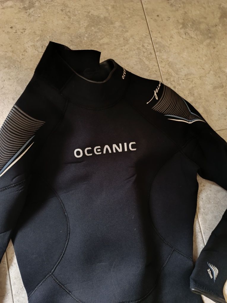 Fato de surf oceanic tamanho M 3/2 mm