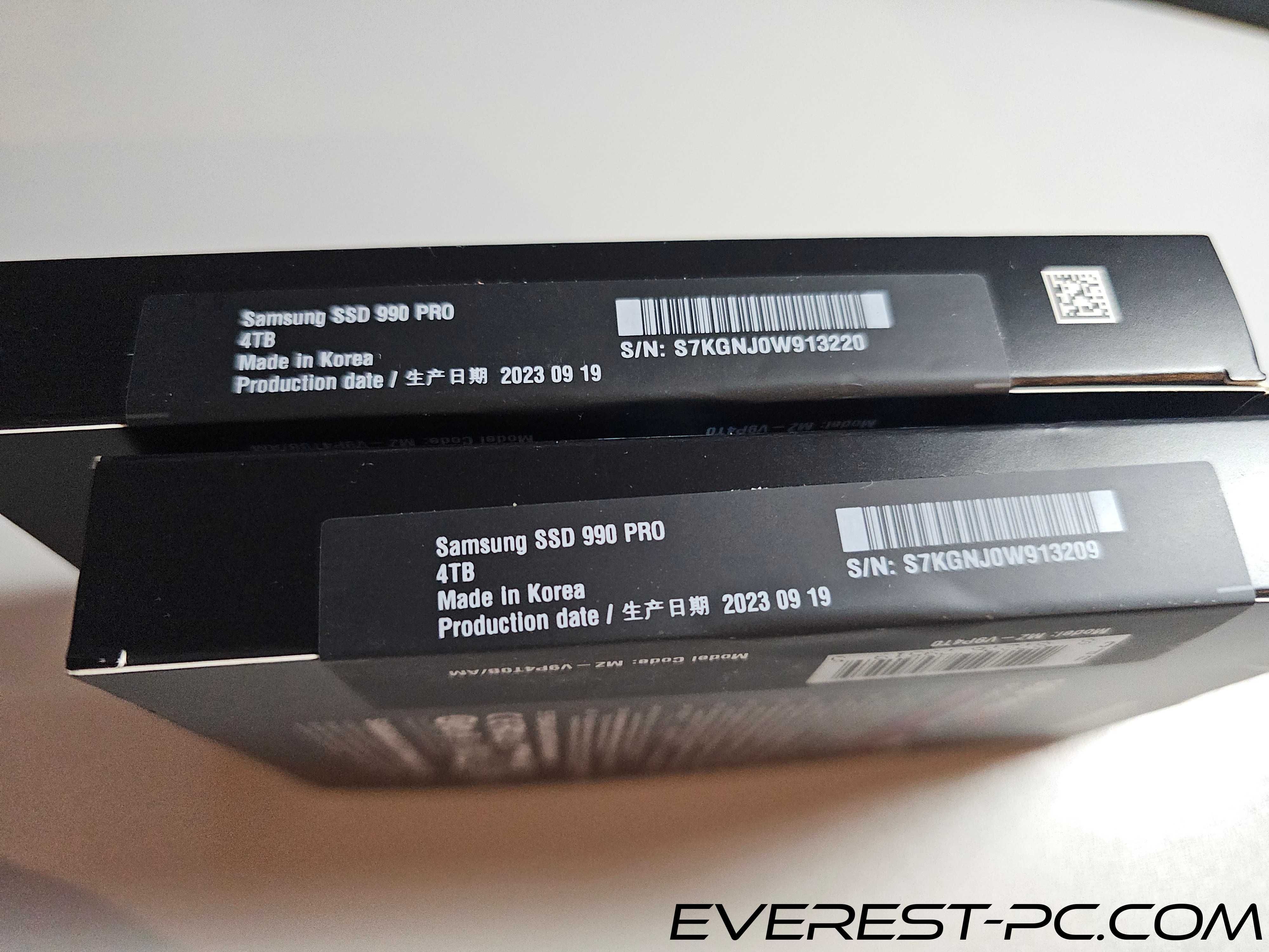 Samsung 990 PRO 4TB SSD США Корея P4T0B/AM SSD для PS5 •Нові•Гарантія•