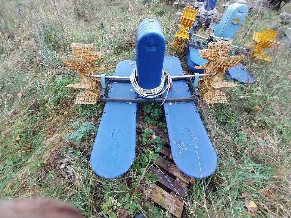 Aerator łopatkowy napowietrzajacy