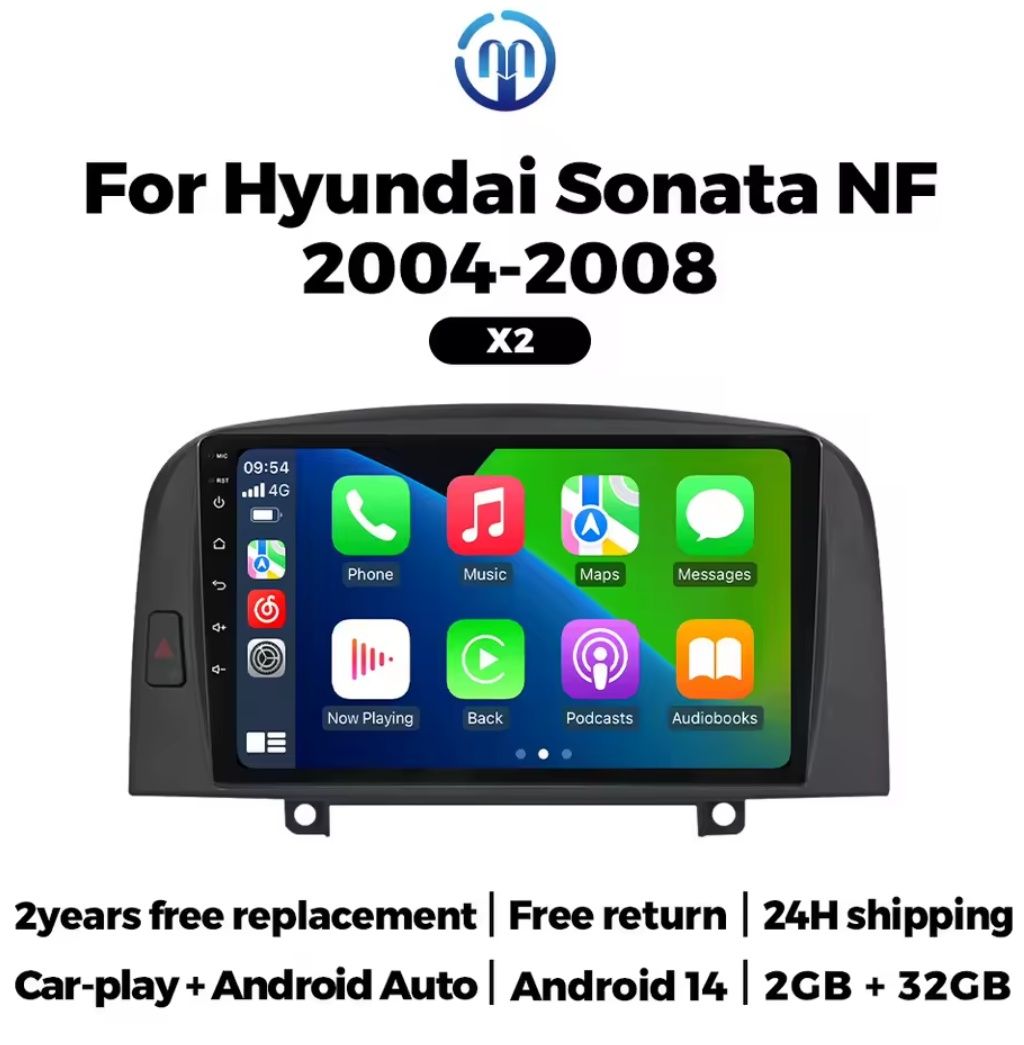 Магнітола Android Hyundai sonata 2004-2008