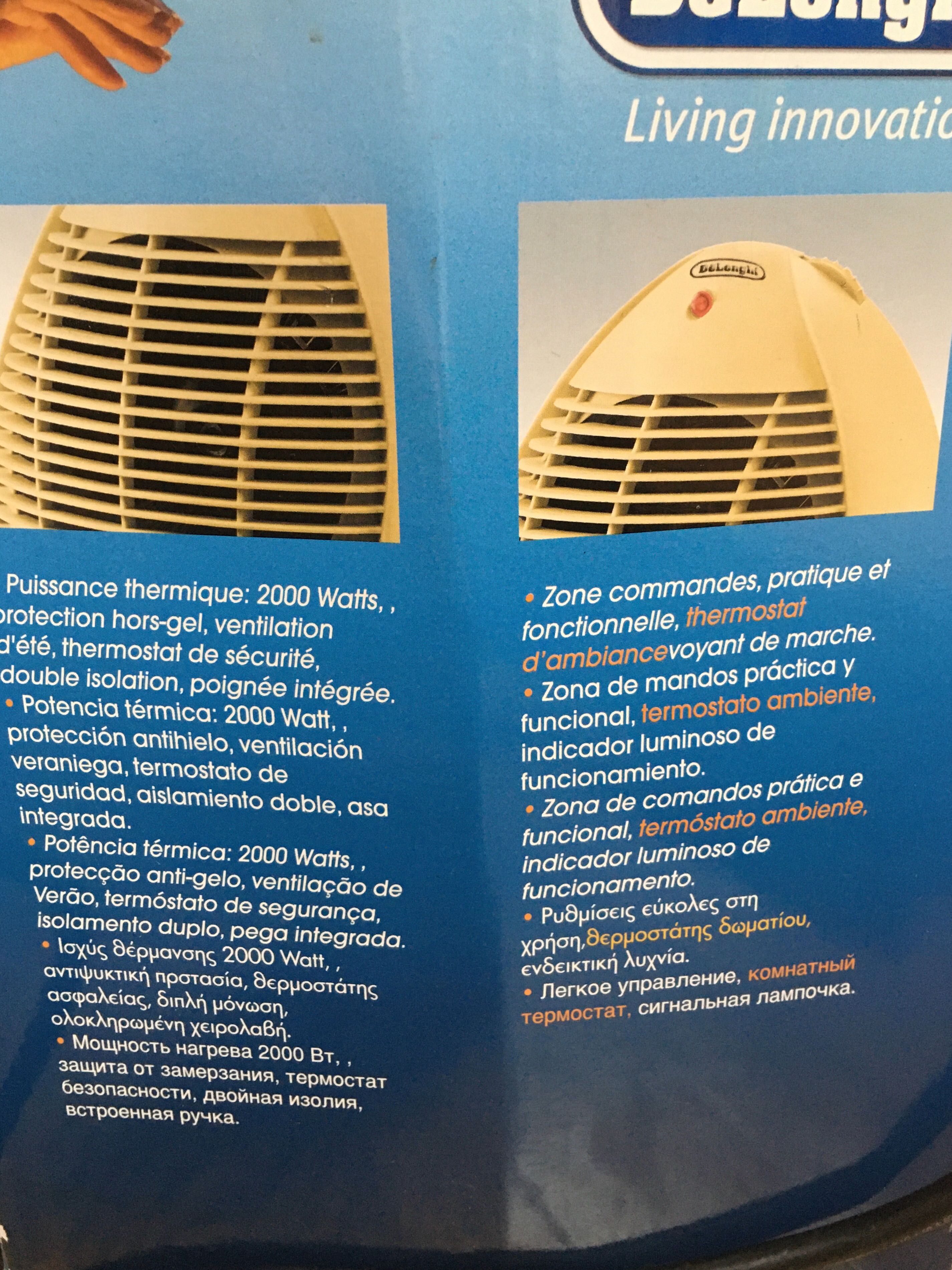 Termowentylator De Longhi