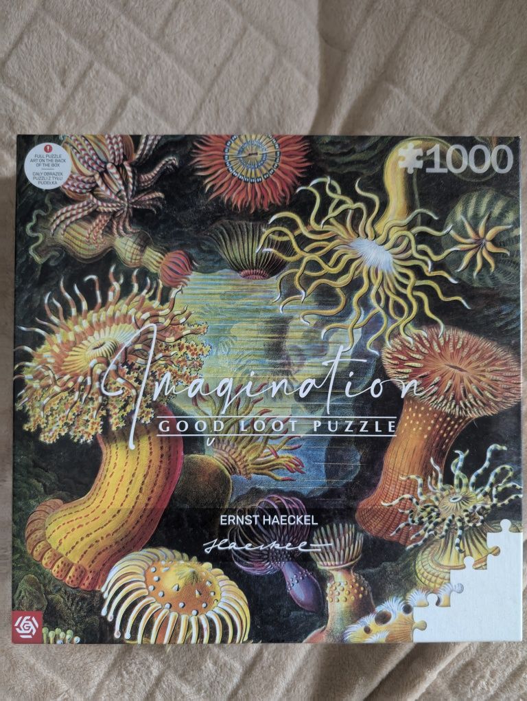 Puzzle 1000 elementów Imagination Ernst Haeckel
