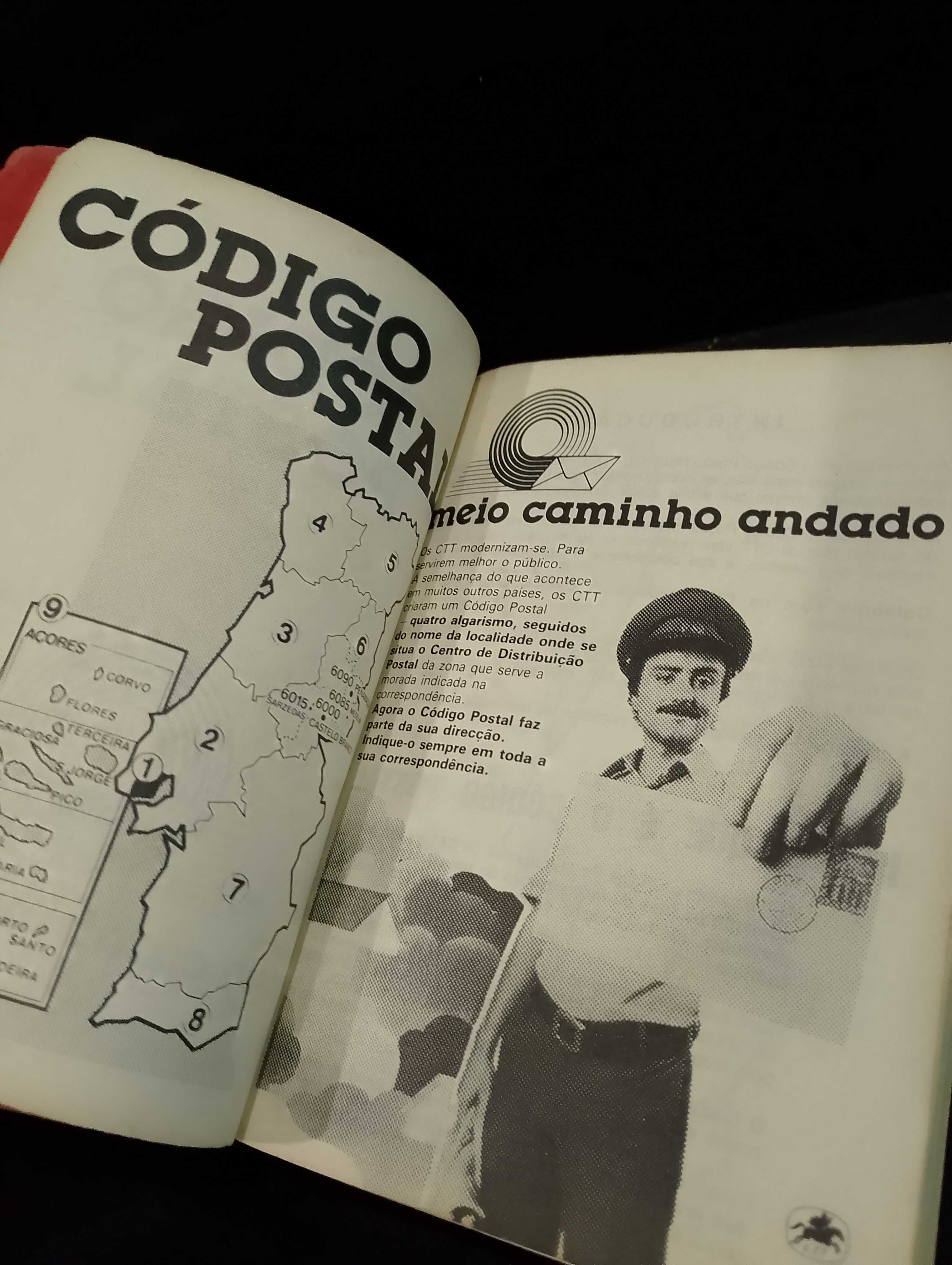 Lista do Código Postal CTT Meio caminho andado 1981